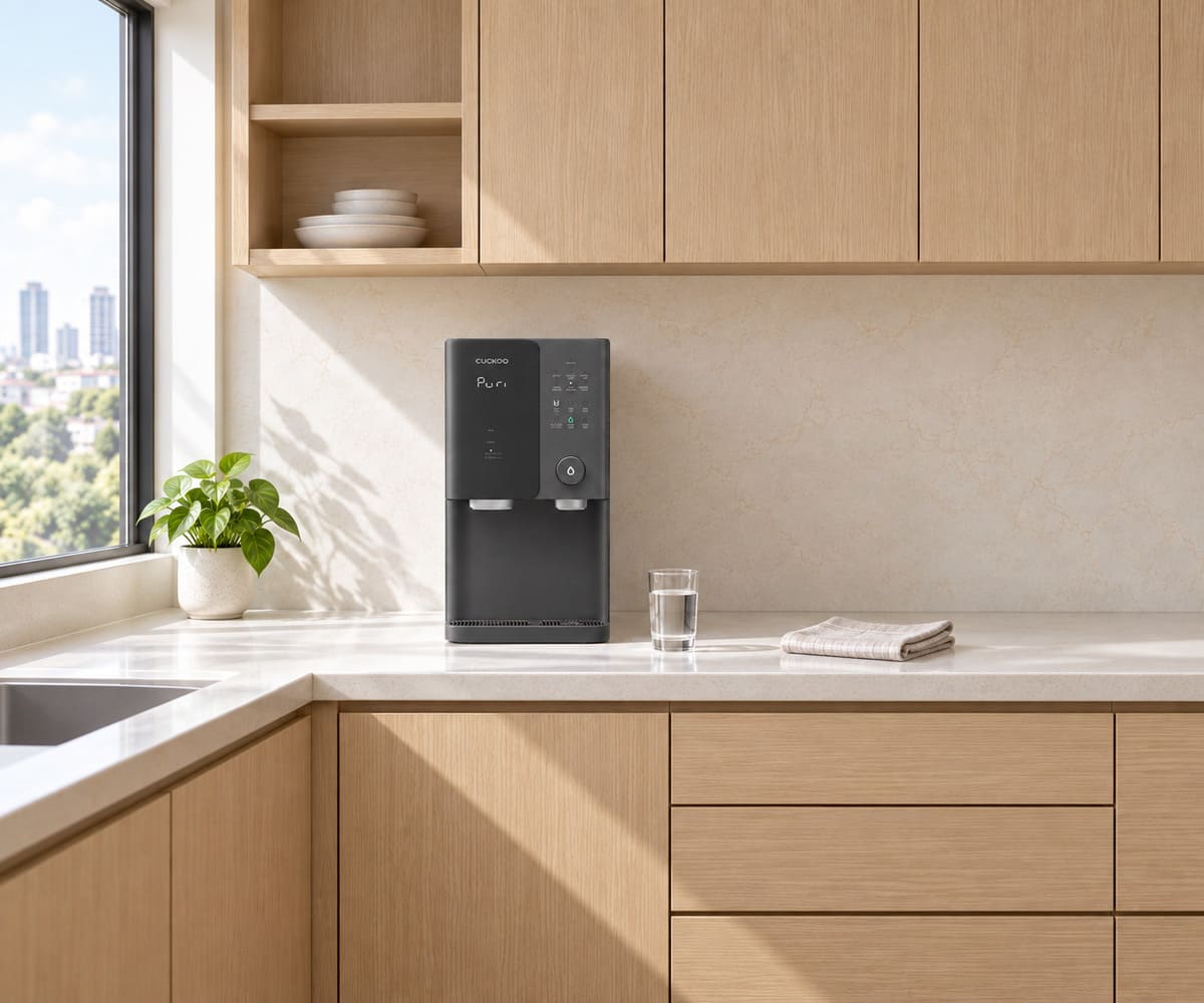 CUCKOO GRANITE — filtration and hygiene illustration