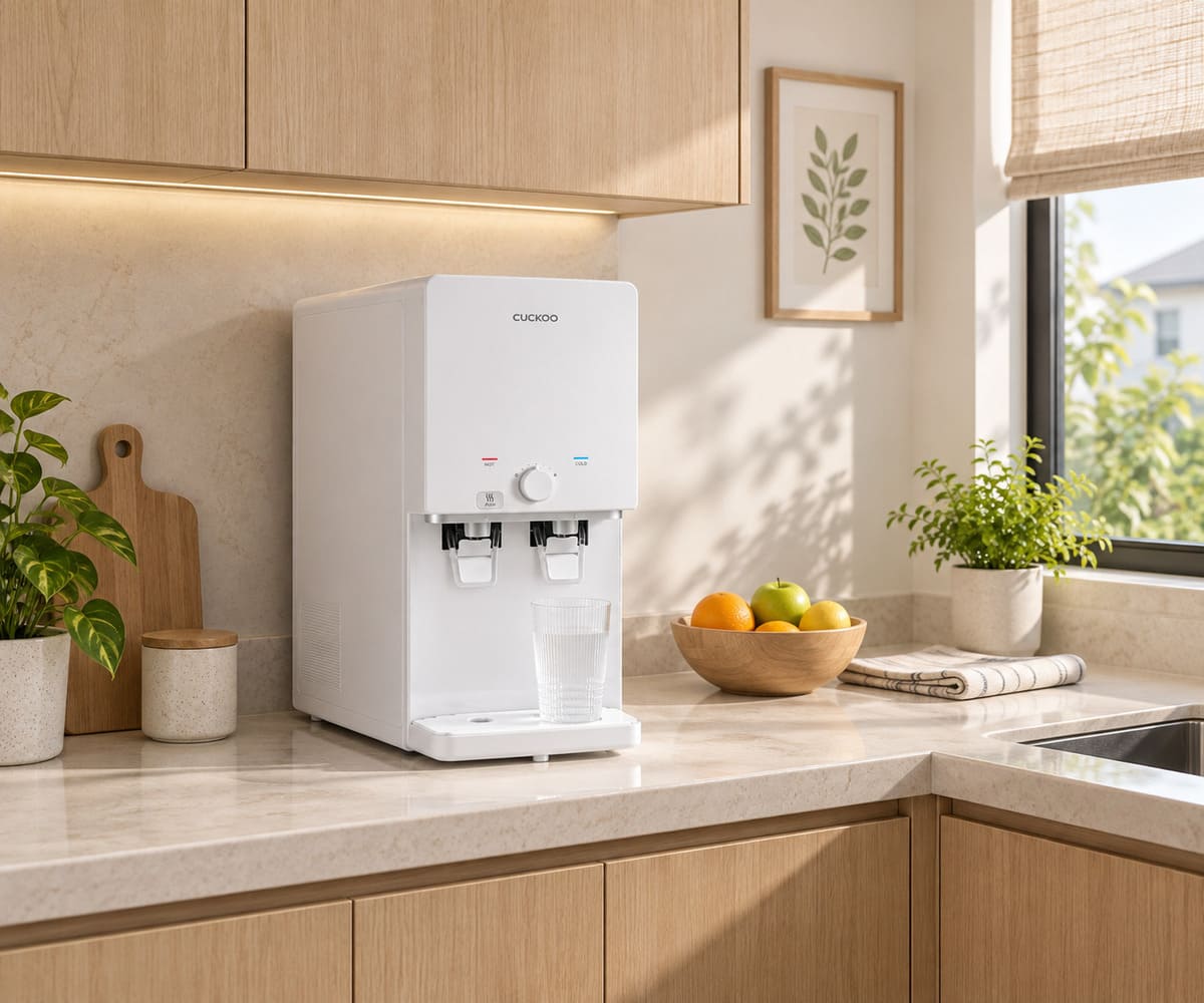 Illustration of CUCKOO KING TOP 2 in a modern kitchen