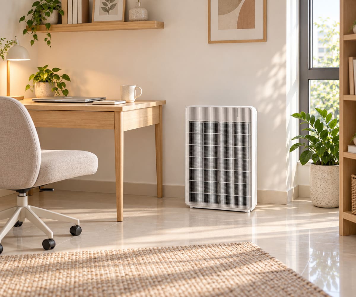 Illustration of CUCKOO R Model in a home office